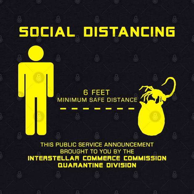 Social Distancing Hugger - yellow by CCDesign